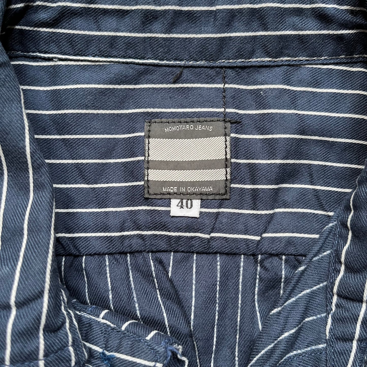 Chemise rayée de prisonnier