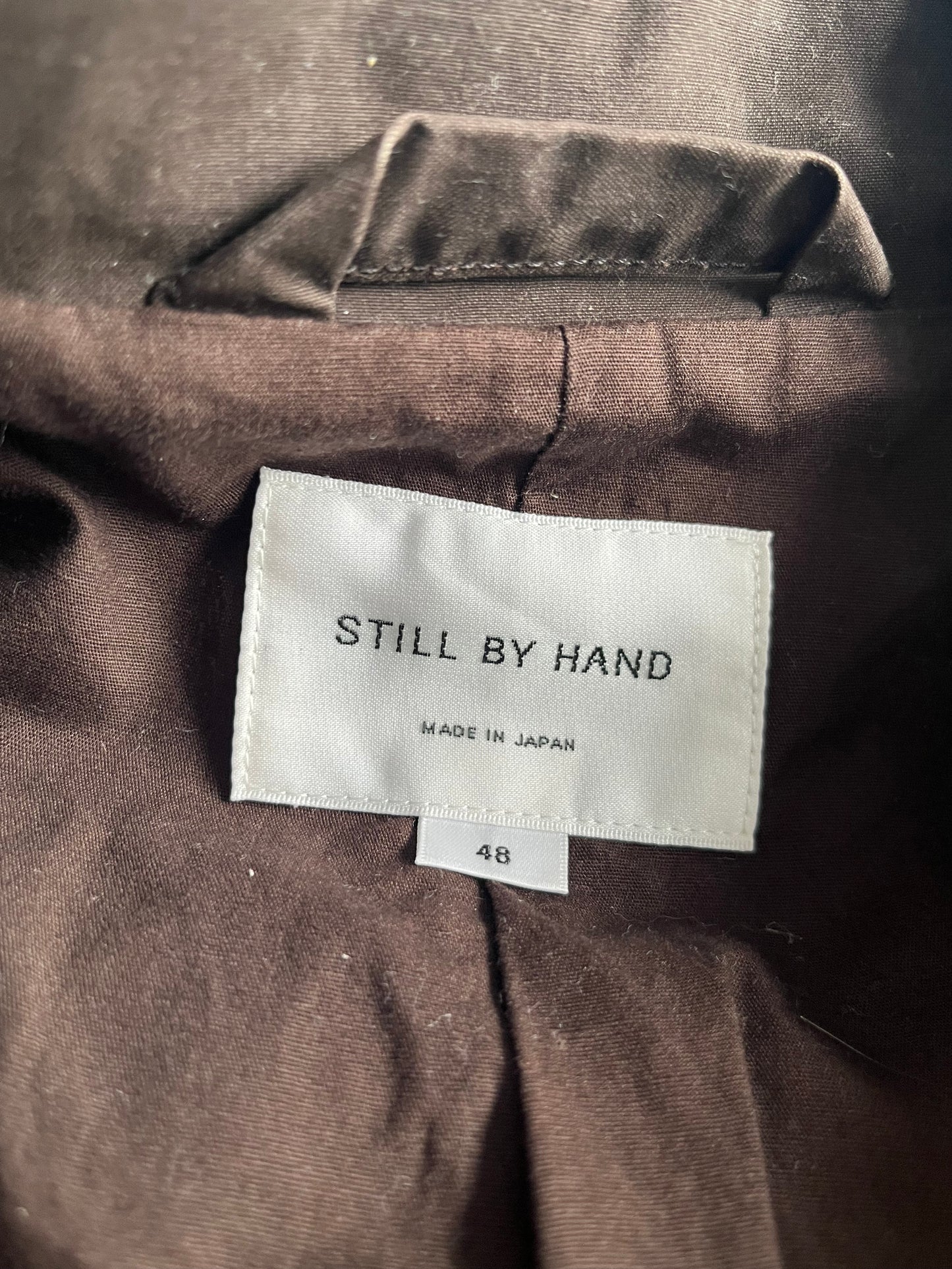 Veste chemise à col montant