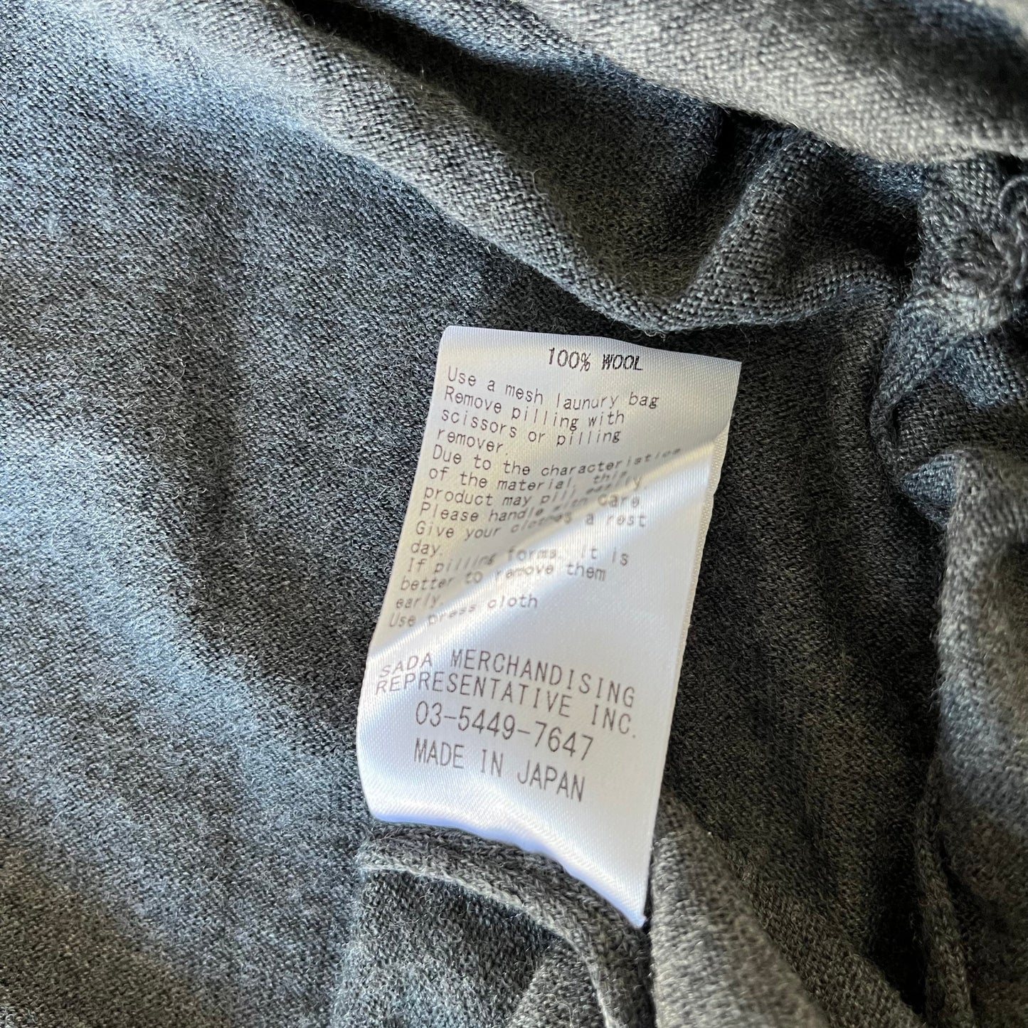 Cardigan en mérinos