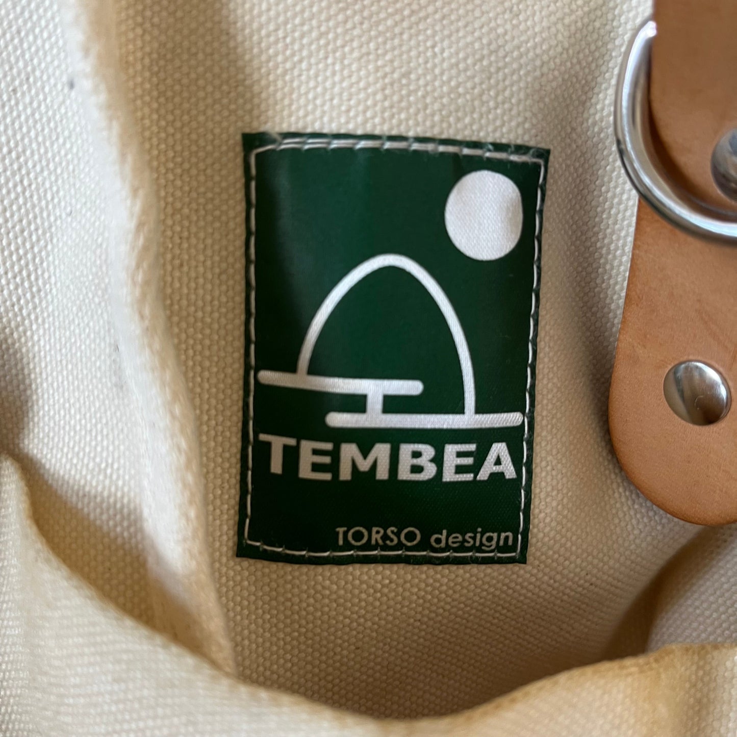 Tote Bag avec sangle en cuir