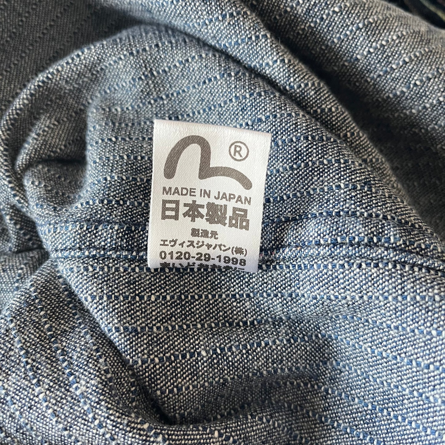 Chemise colorée rayée en coton épais