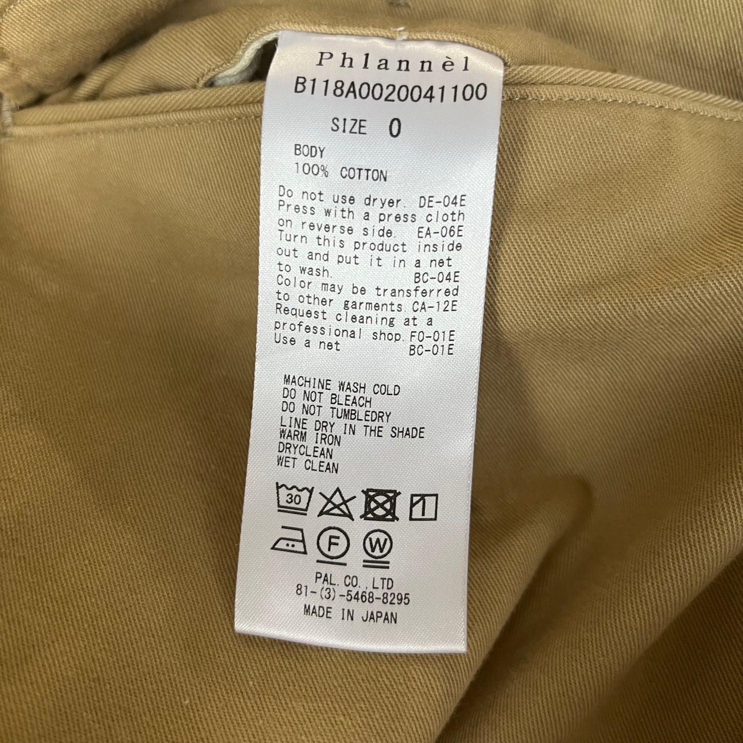 Pantalon chino taille haute