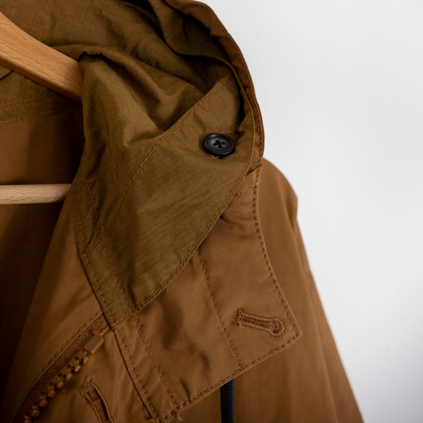 Manteau à capuche déperlant