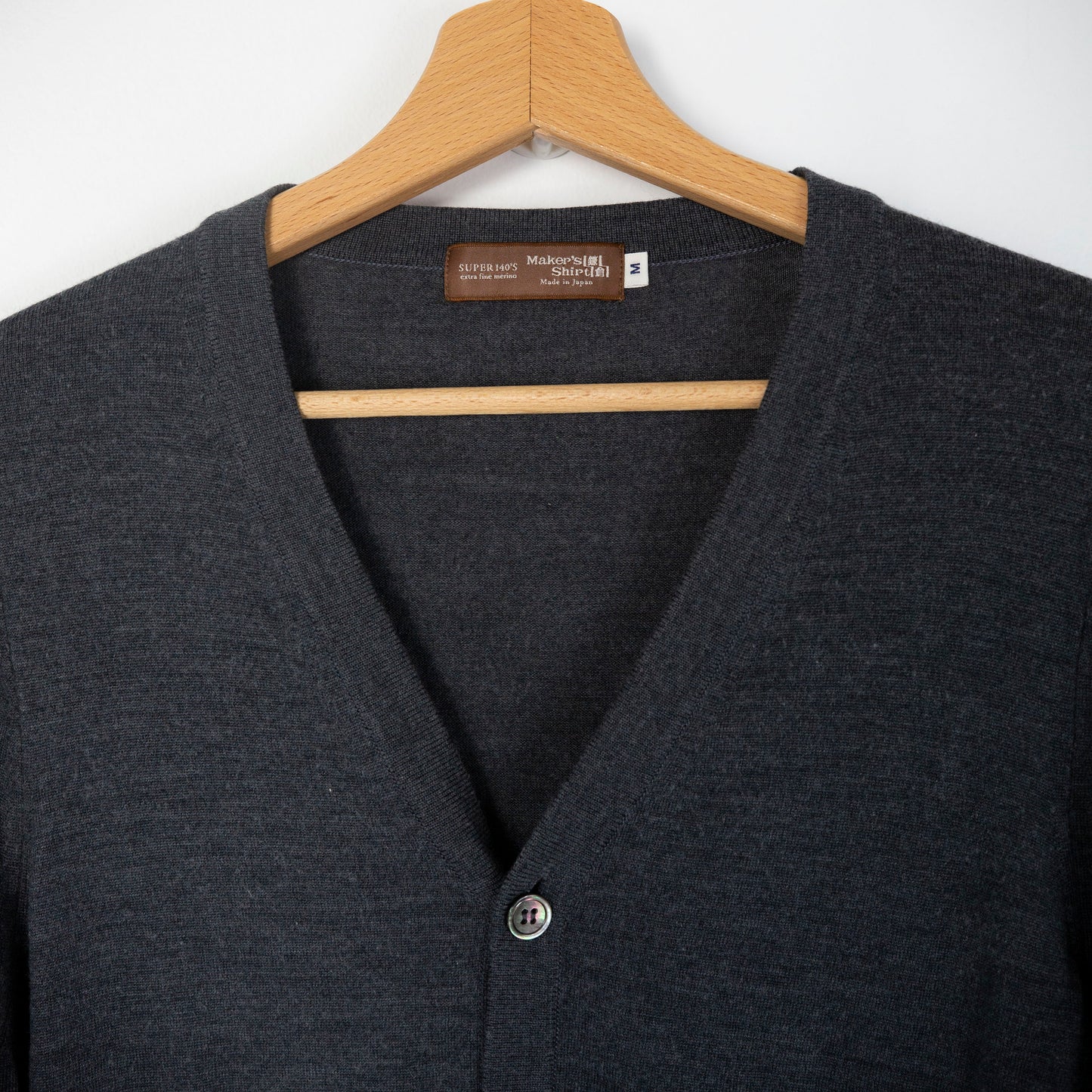 Cardigan en mérinos