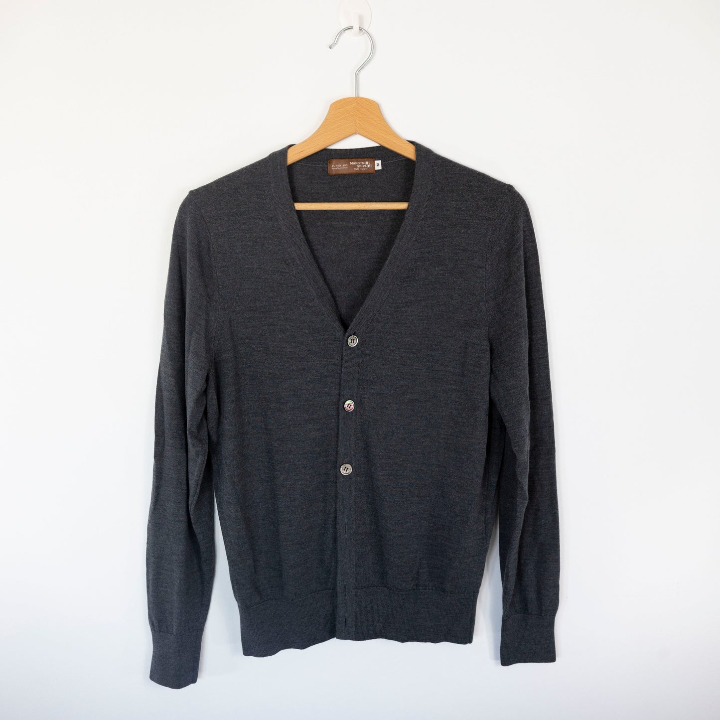 Cardigan en mérinos