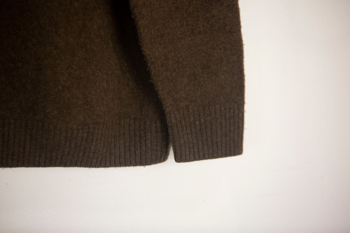 Pull col roulé en laine