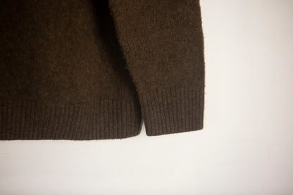 Pull col roulé en laine