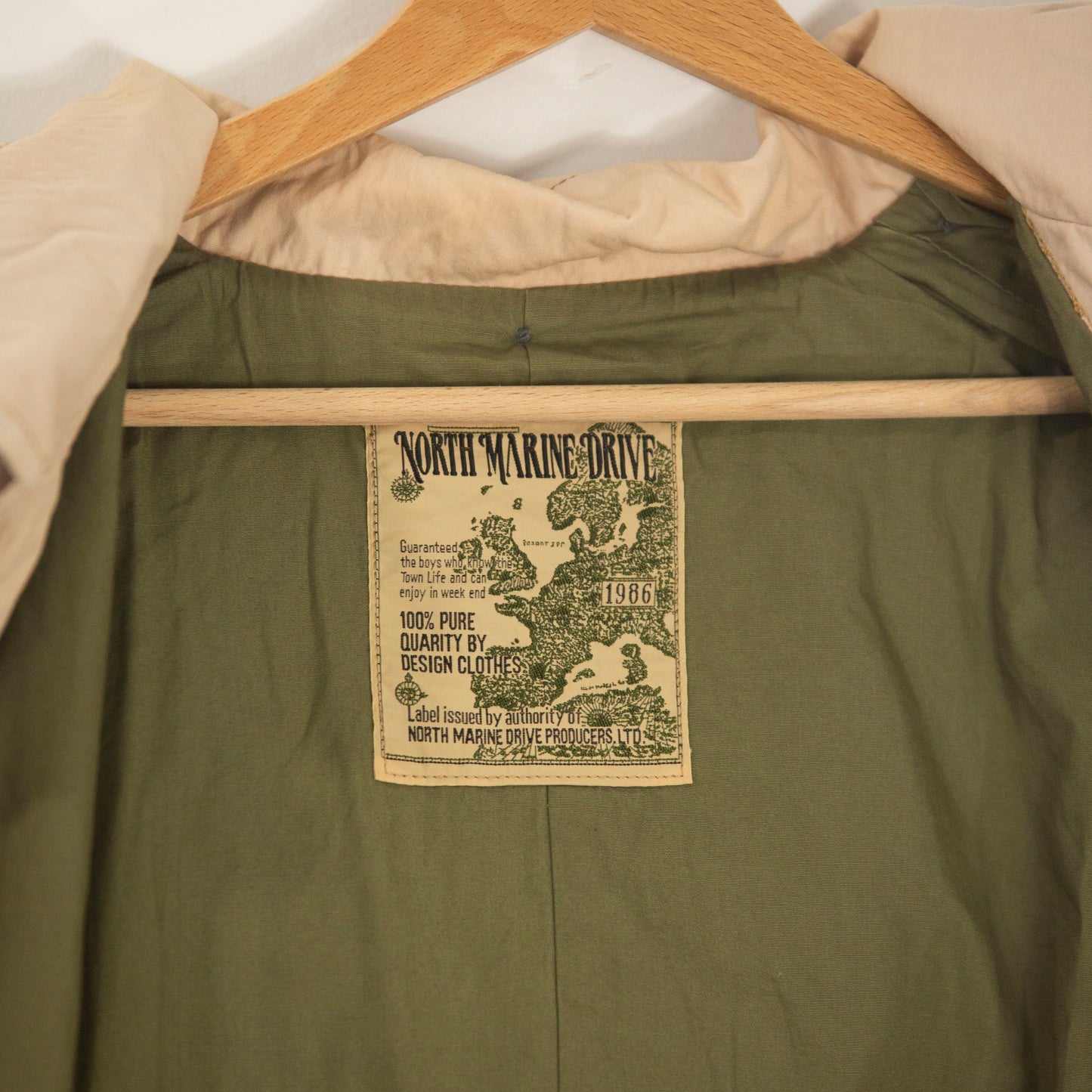 Manteau à capuche amovible North Marine Drive 45