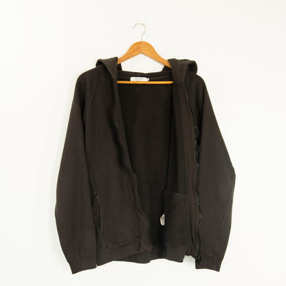 Sweat à capuche double zip