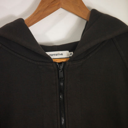 Sweat à capuche double zip