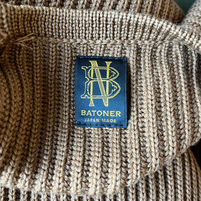 Cardigan ceinturé en laine