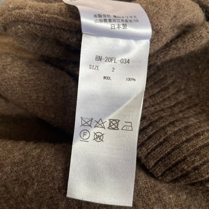 Pull col roulé en laine