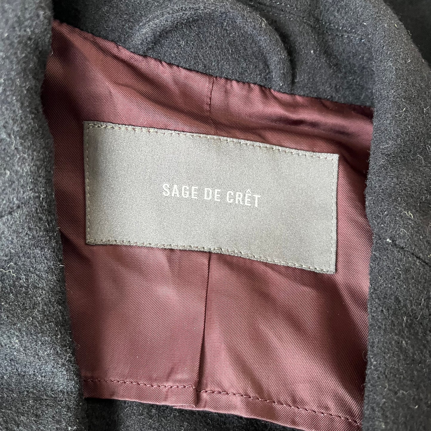 Blazer en laine et cachemire