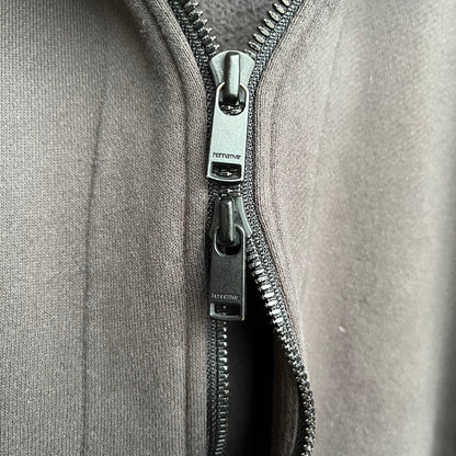 Sweat à capuche double zip