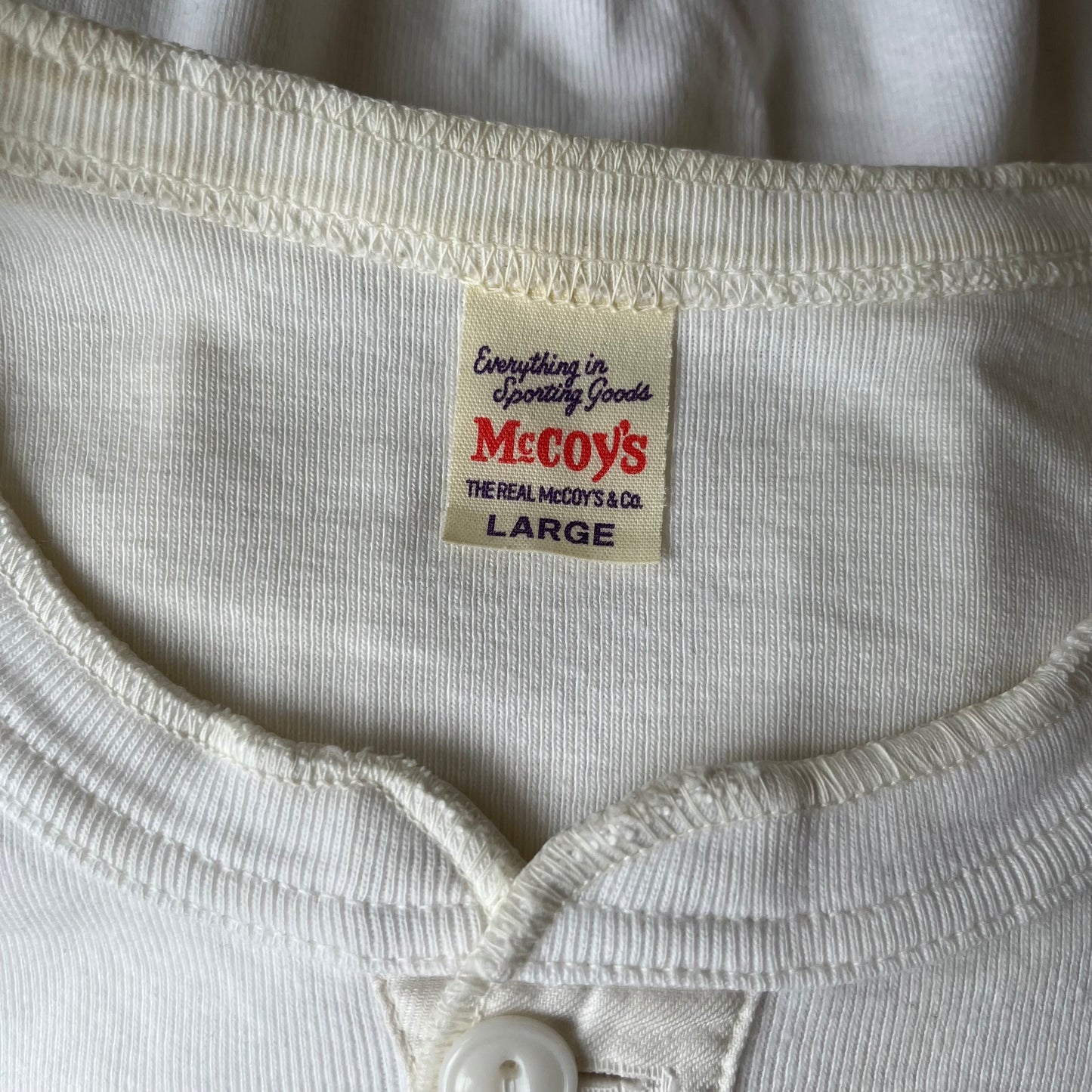 T-shirt manches longues Henley