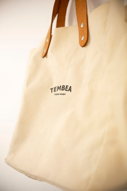 Tote Bag avec sangle en cuir