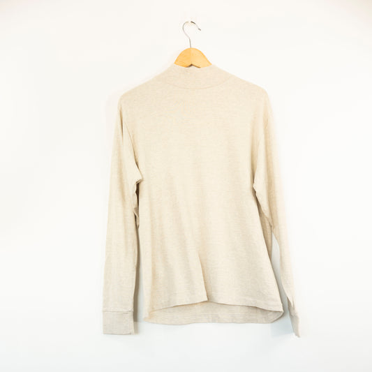 T-shirt manches longues col montant