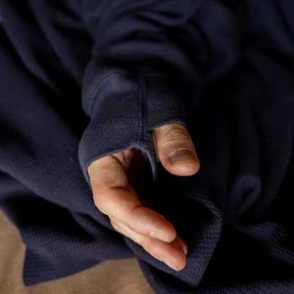Pull léger avec passe-pouces