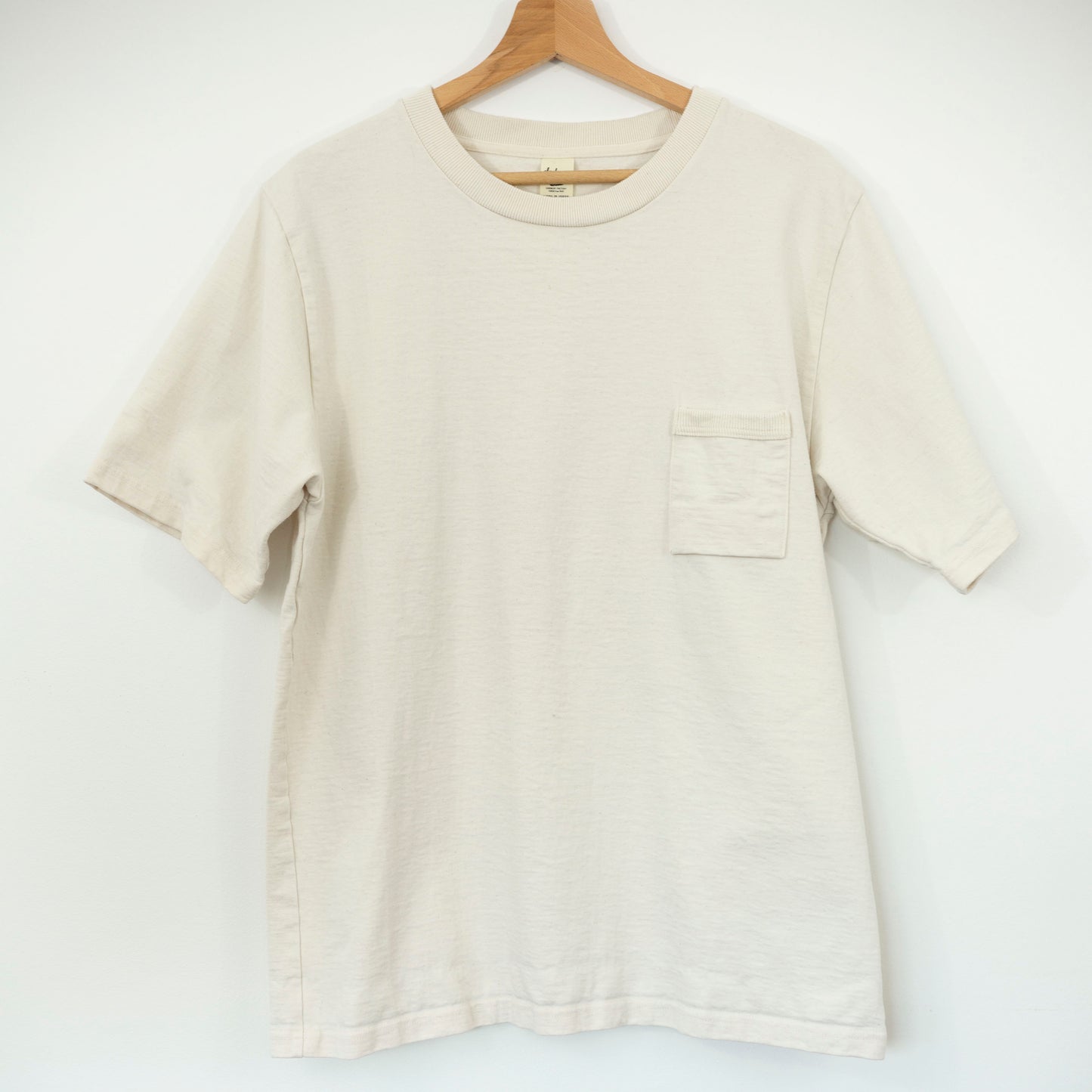 T-shirt manches courtes en coton épais