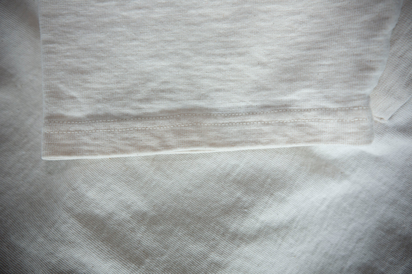 T-shirt manches courtes en coton épais
