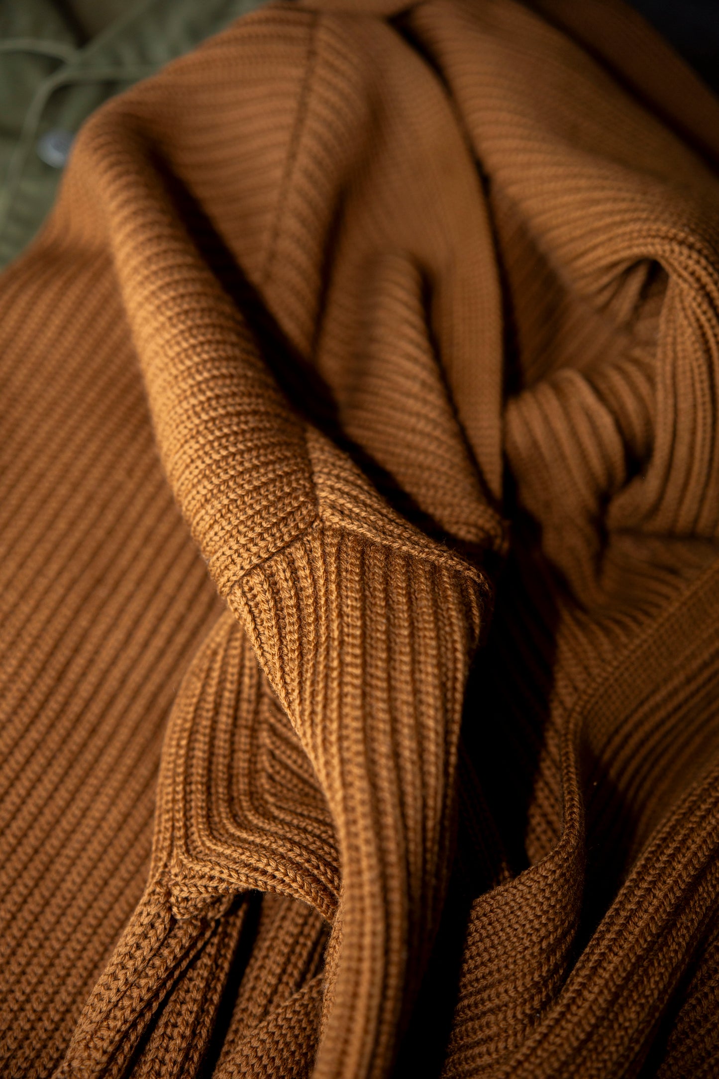 Cardigan ceinturé en laine