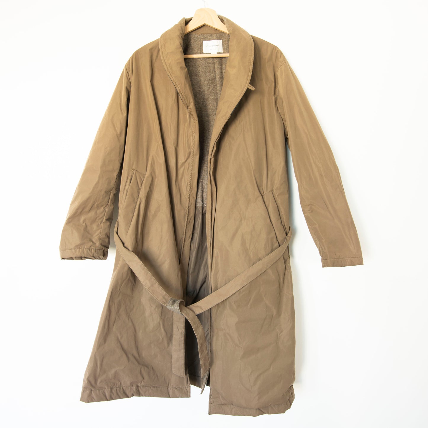 Manteau col châle