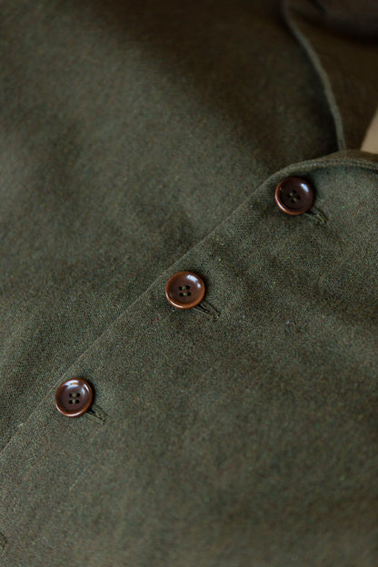 Chester coat droit en laine