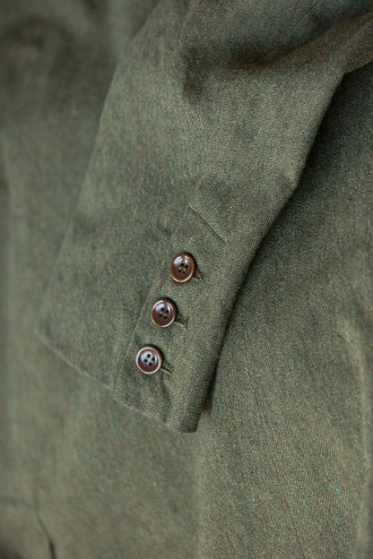 Chester coat droit en laine