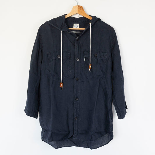 Chemise smock avec capuche