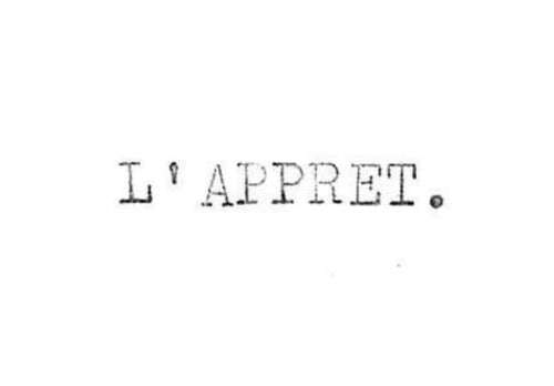L'Appret